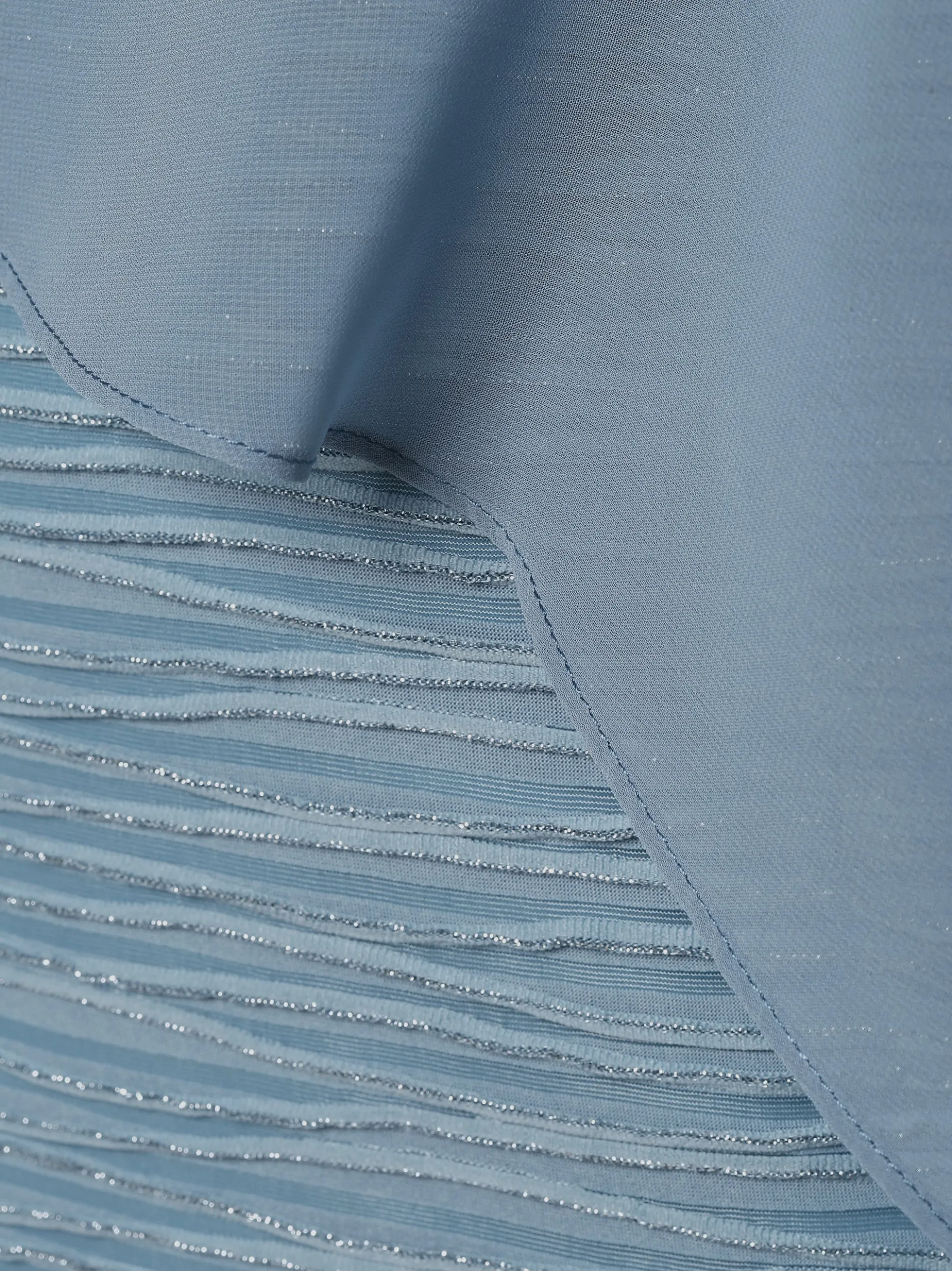 Swing Damen Abendkleid in hellblau - Länge: knielang