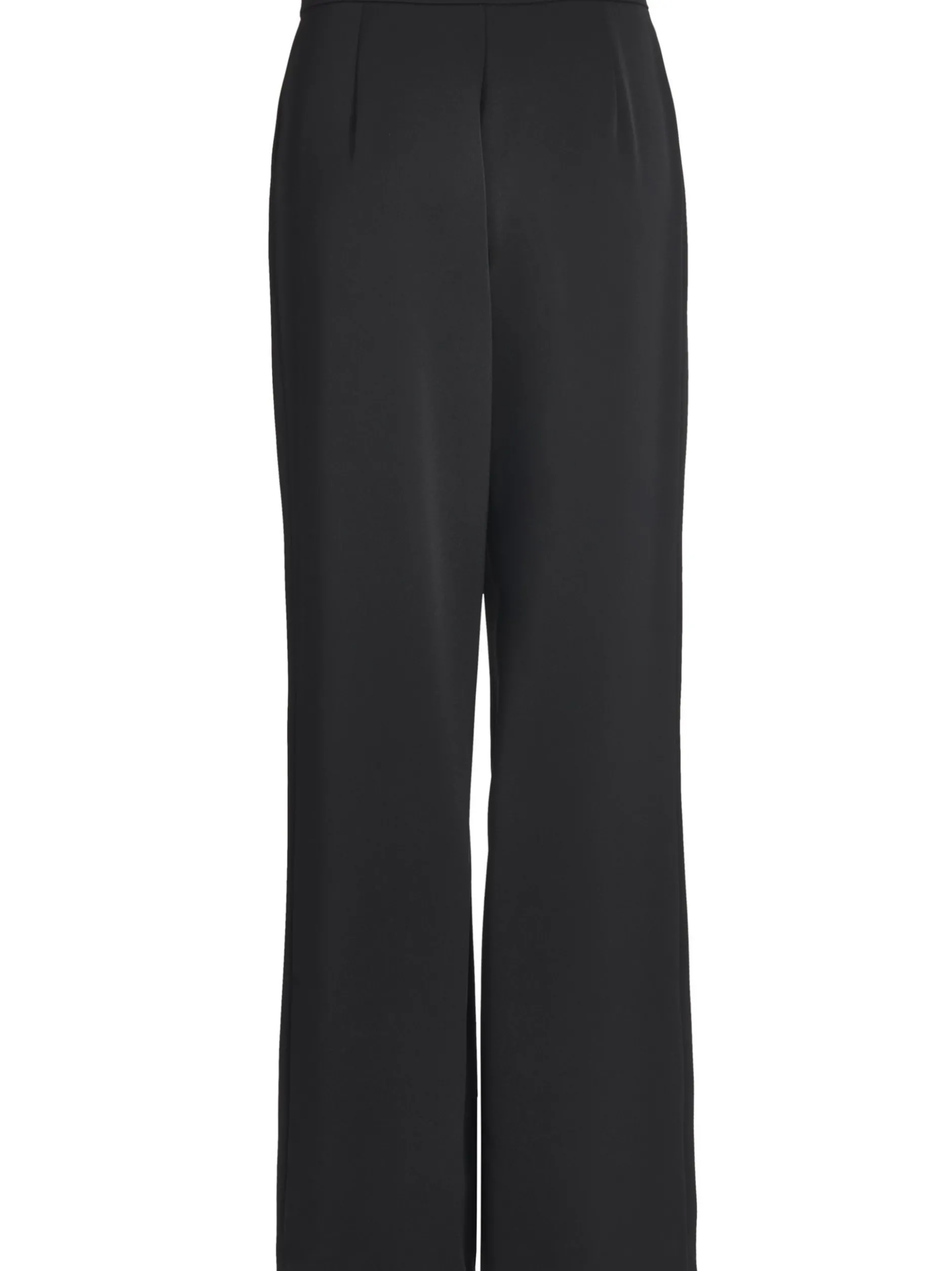 Swing Damen Satinhose in schwarz - Länge: lang