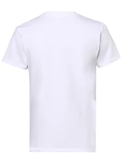 The Kooples Damen T-Shirt in weiß - Ausschnitt: Rundhals