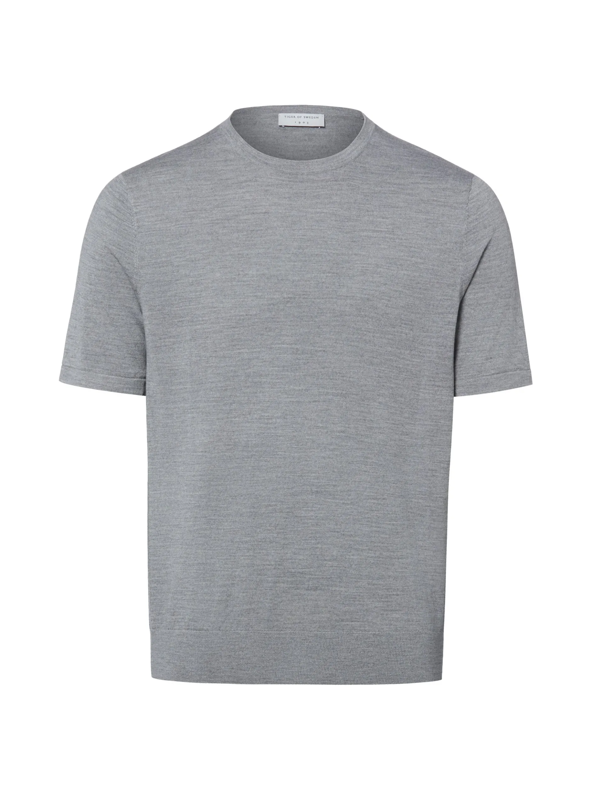 Tiger of Sweden Herren Strickshirt - Connor in grau