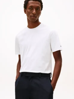 Tommy Hilfiger Tailored Herren T-Shirt in weiß
