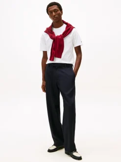 Tommy Hilfiger Tailored Herren T-Shirt in weiß