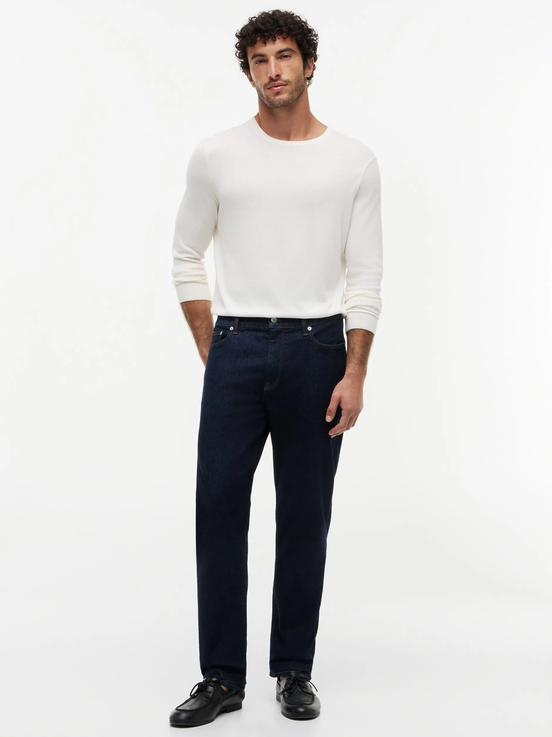 Tommy Hilfiger Tailored Herren Strickpullover in ecru