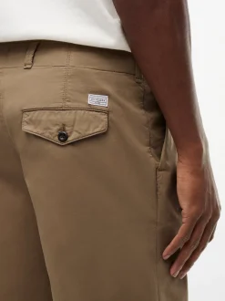 Tommy Hilfiger Tailored Herren Bundfaltenhose - River in schilf