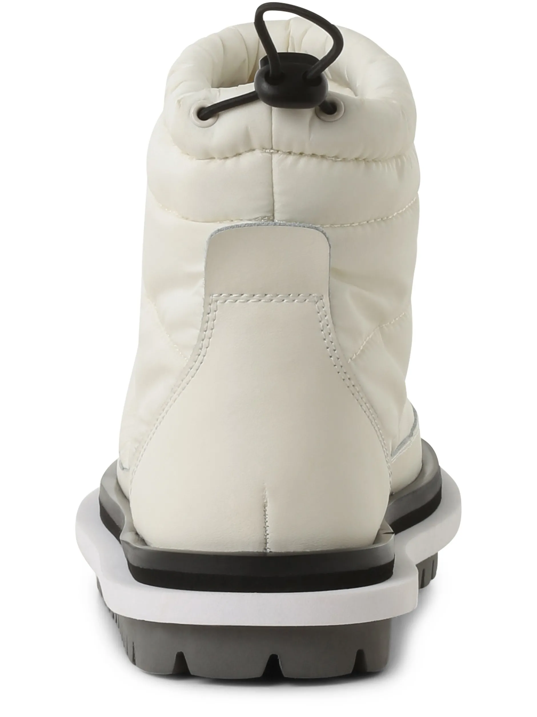 Tommy Jeans Damen Boots mit Leder-Anteil in vanille
