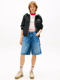 Tommy Jeans Damen Jacke in schwarz