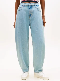 Tommy Jeans Damen Jeans - Jeanie Balloon in bleached