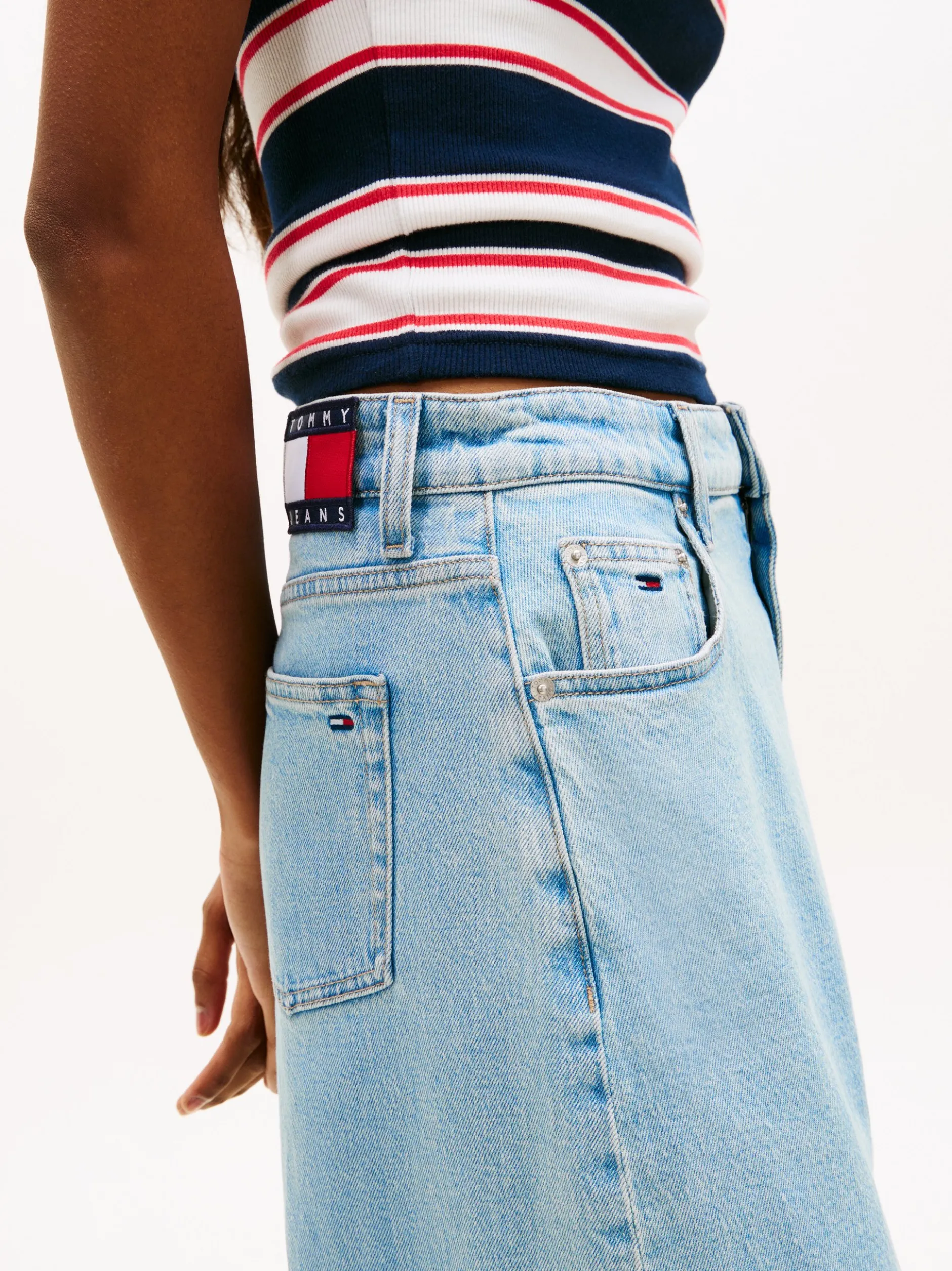 Tommy Jeans Damen Jeans - Jeanie Balloon in bleached