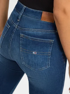 Tommy Jeans Damen Jeans - Nora in dark stone