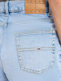 Tommy Jeans Damen Shorts in bleached - Länge: kurz