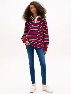 Tommy Jeans Damen Skinny Jeans - Nora in denim