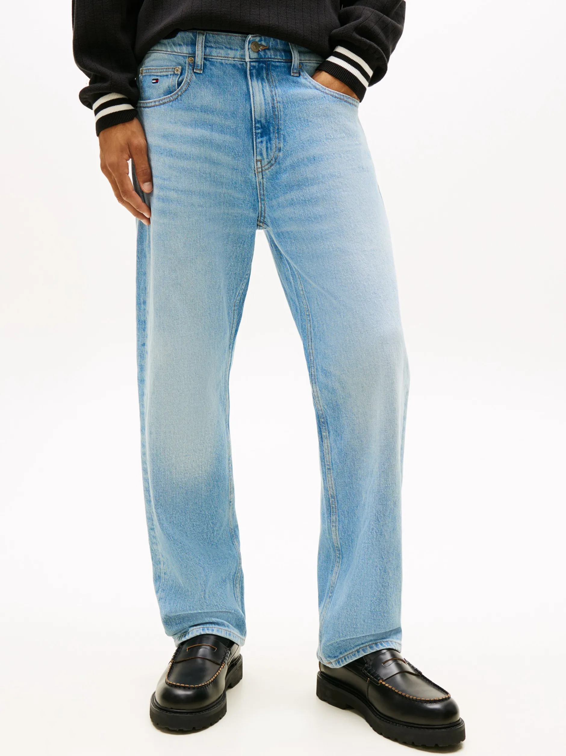 Tommy Jeans Herren Jeans - Otis in light stone