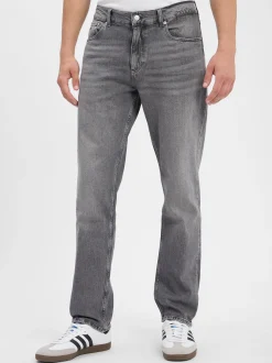Tommy Jeans Herren Jeans - Ryan Slim Straight in grau