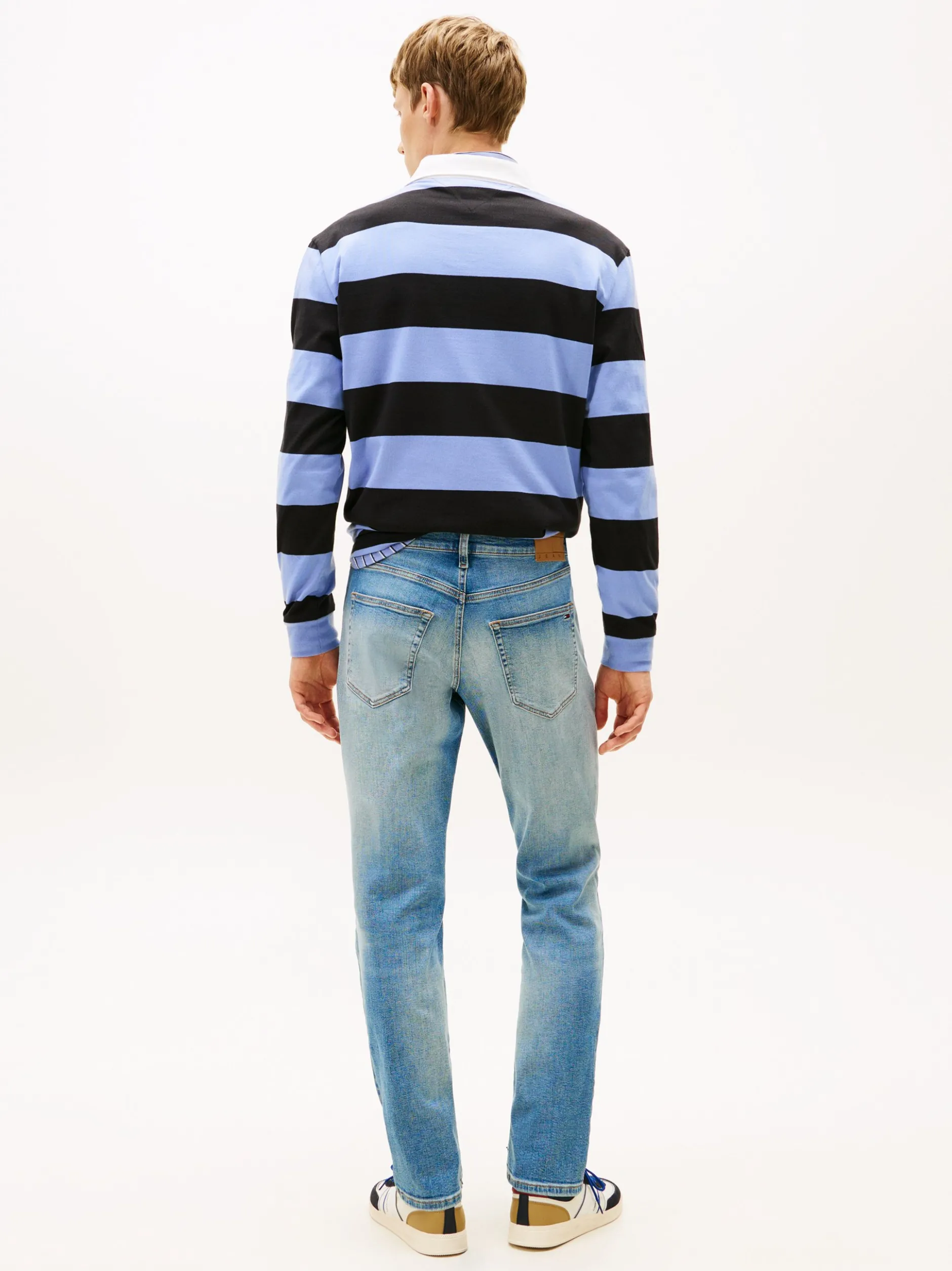 Tommy Jeans Herren Jeans - Scanton Slim in bleached