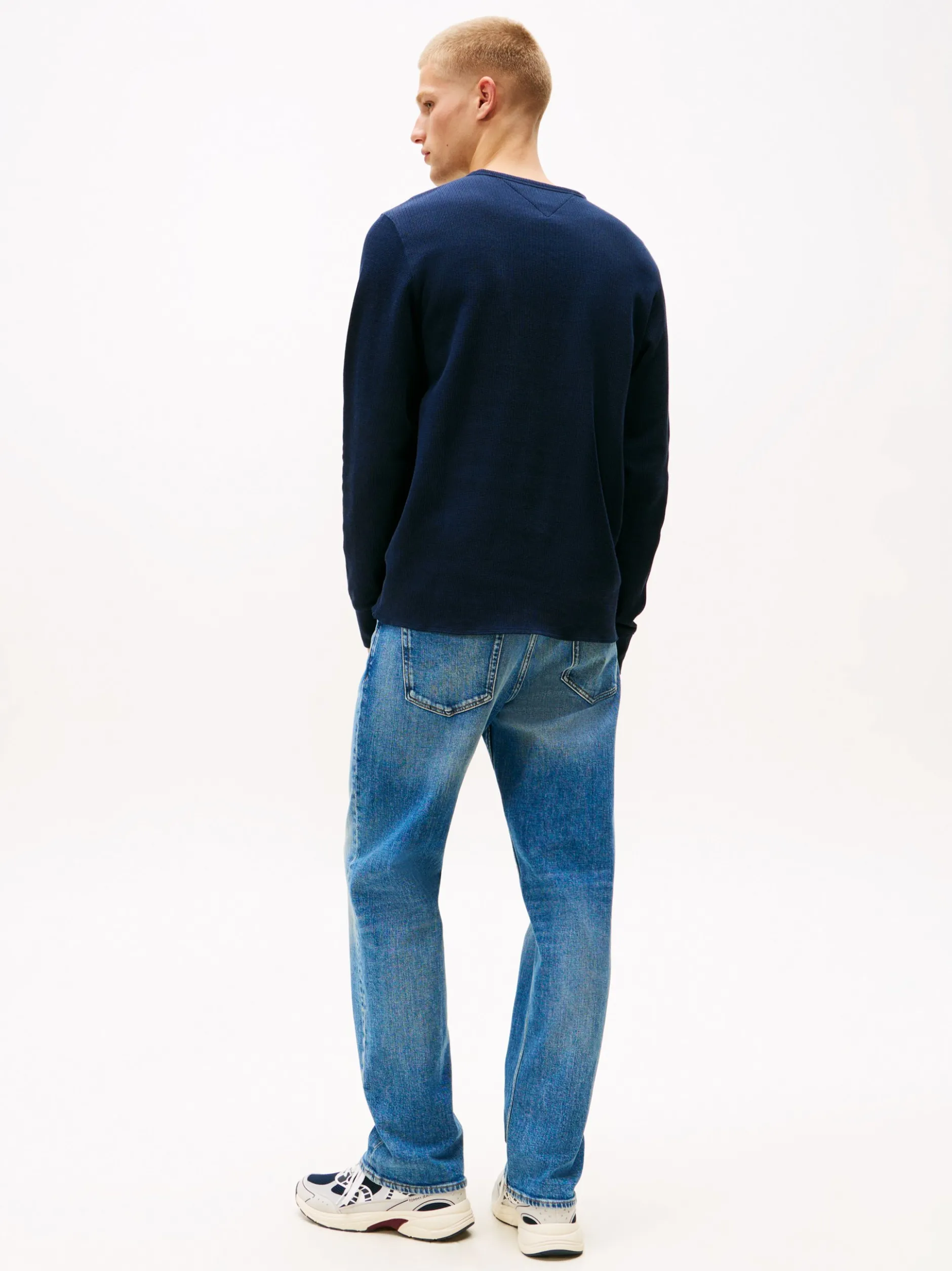 Tommy Jeans Herren Langarmshirt in marine
