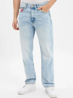Tommy Jeans Herren Straight Fit Jeans - Otis in bleached