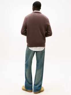 Tommy Jeans Herren Strickpullover in taupe