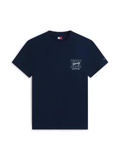 Tommy Jeans Herren T-Shirt in schwarz - Ärmel: kurzarm