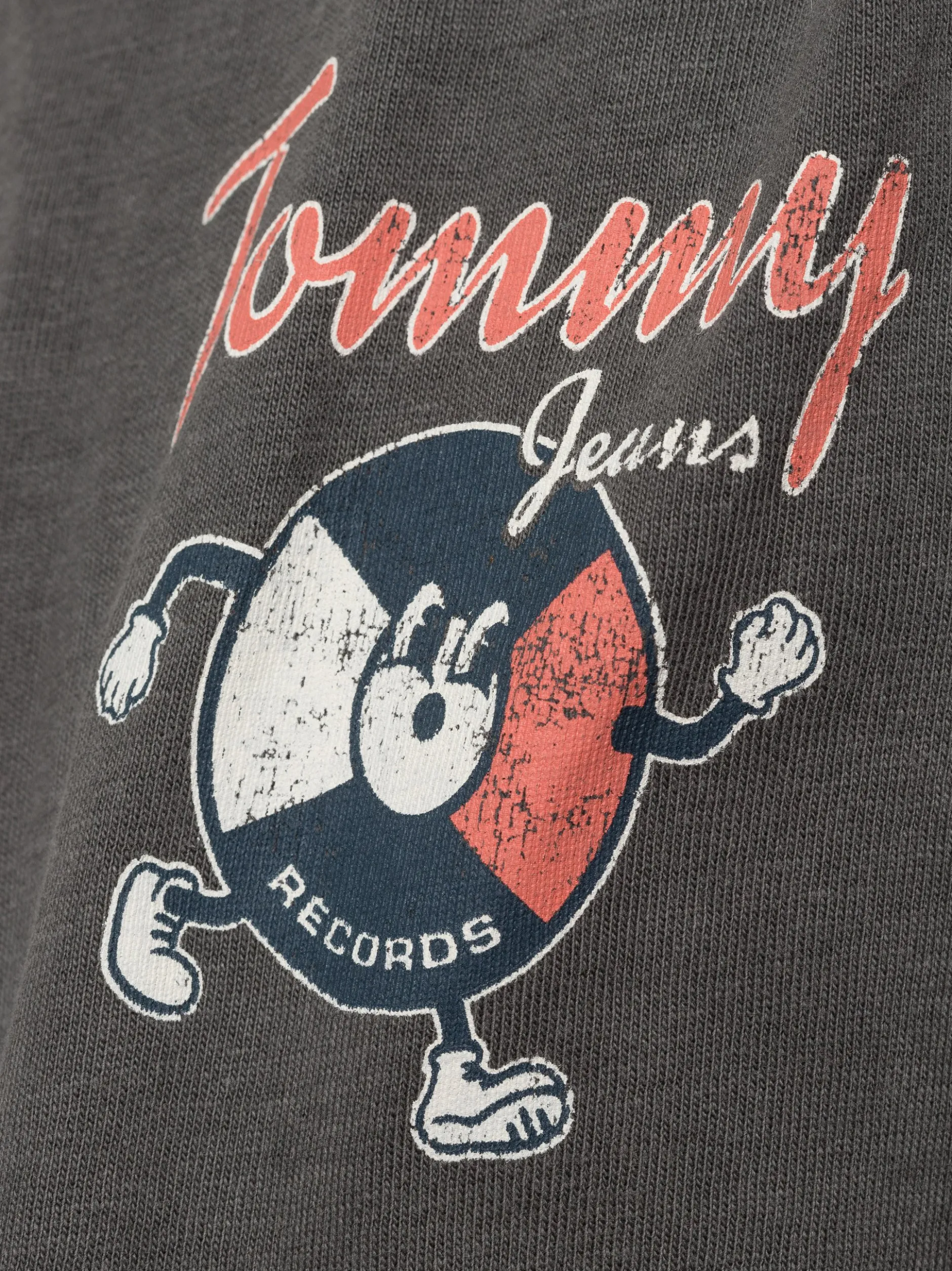 Tommy Jeans Herren T-Shirt - Novelty in grau