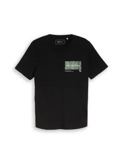 Tom Tailor Denim Herren T-Shirt in schwarz