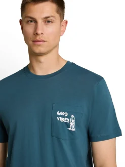 Tom Tailor Denim Herren T-Shirt in indigo