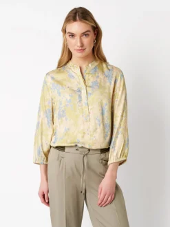 TONI Damen Bluse - Alis in grün - Ärmel: langarm