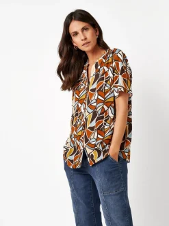 TONI Damen Bluse - Bella in mehrfarbig - Ärmel: kurzarm