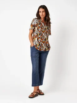 TONI Damen Bluse - Bella in mehrfarbig - Ärmel: kurzarm