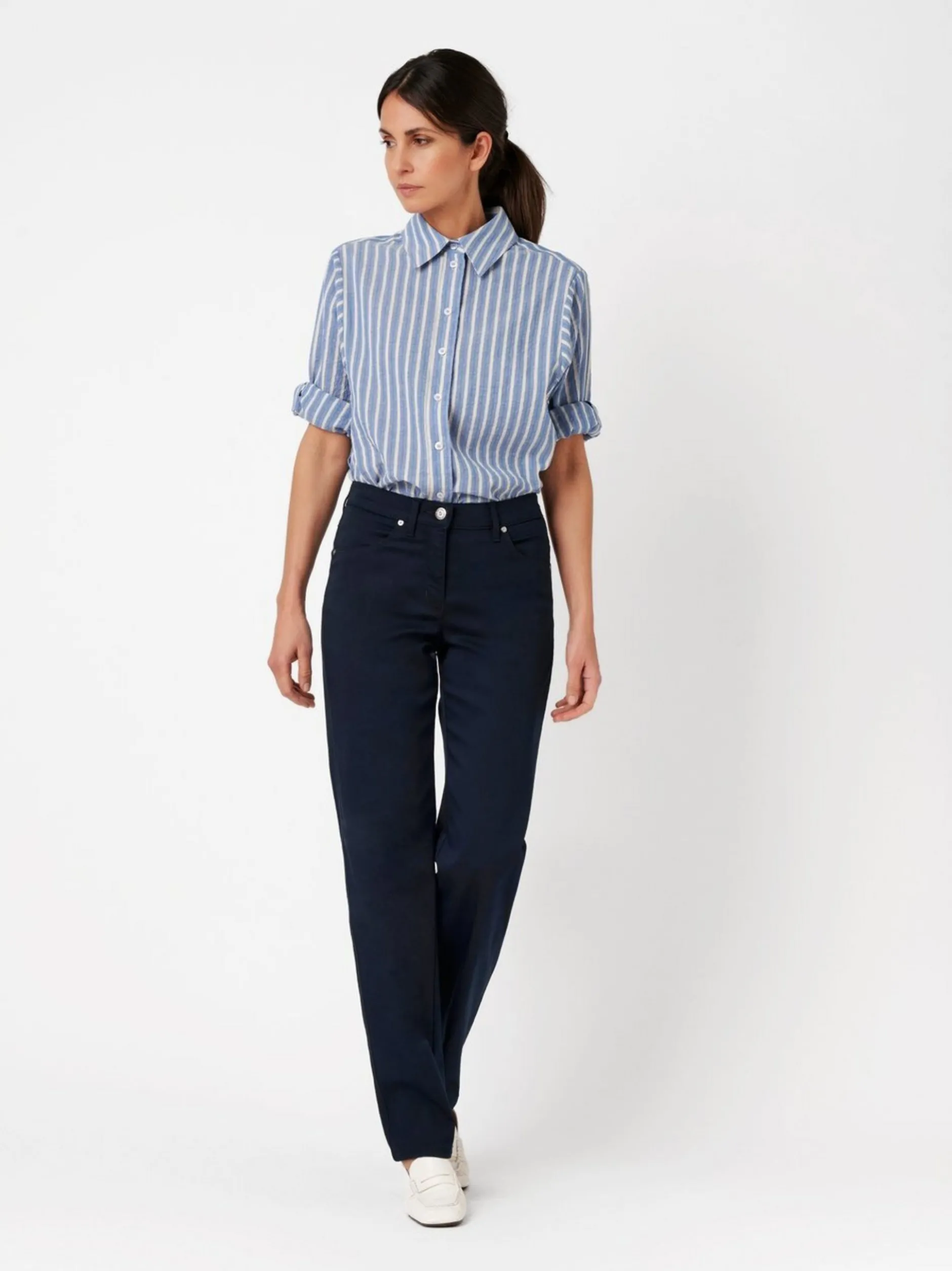 TONI Damen Hose - Honey in blau - Länge: lang