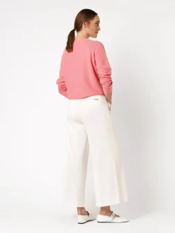 TONI Damen Hose - Jenny Culotte in weiß - Länge: mittel