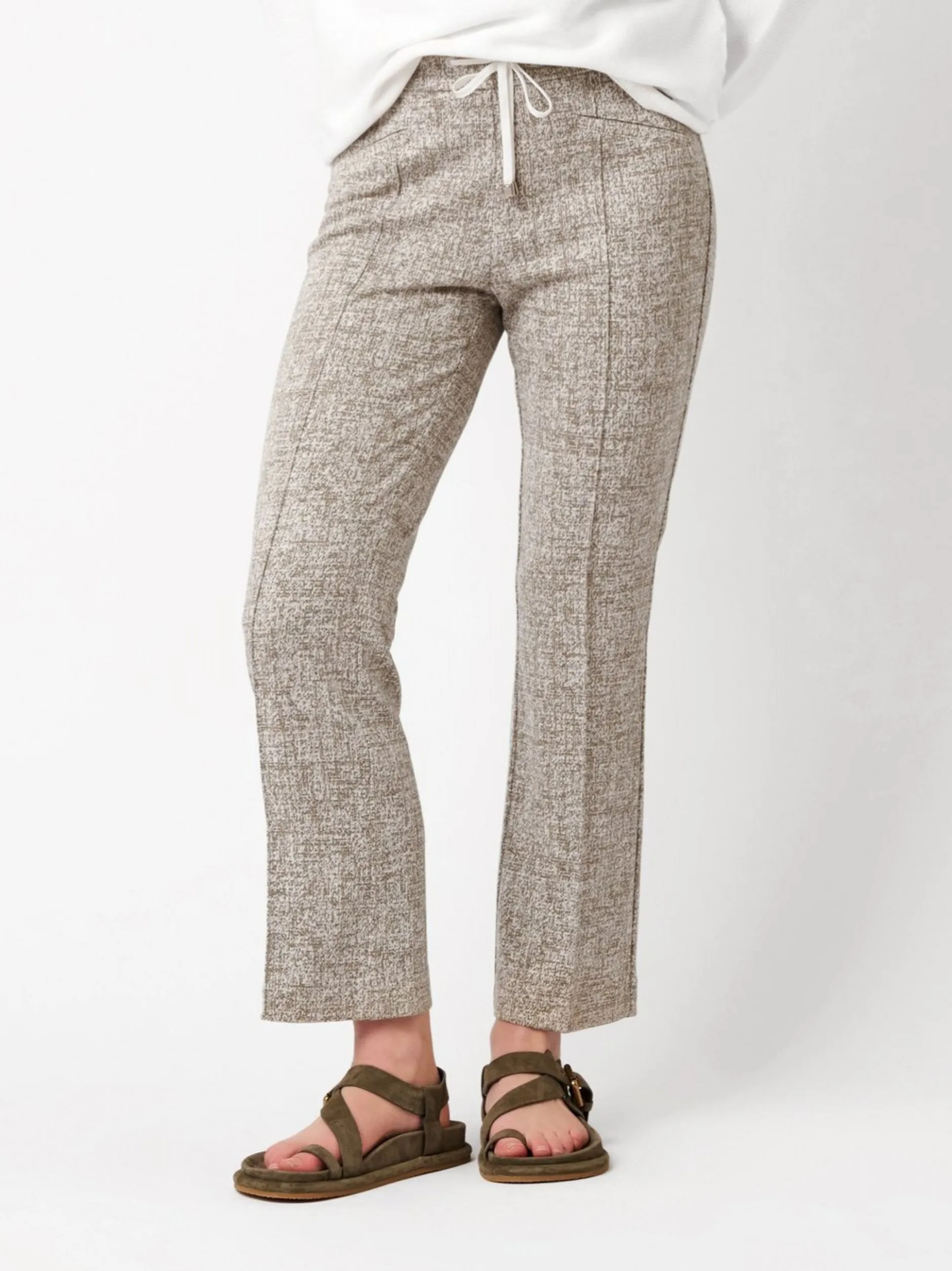 TONI Damen Hose - Jenny 7/8 in beige - Länge: mittel