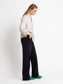 TONI Damen Hose - Jenny Wide in blau - Länge: lang