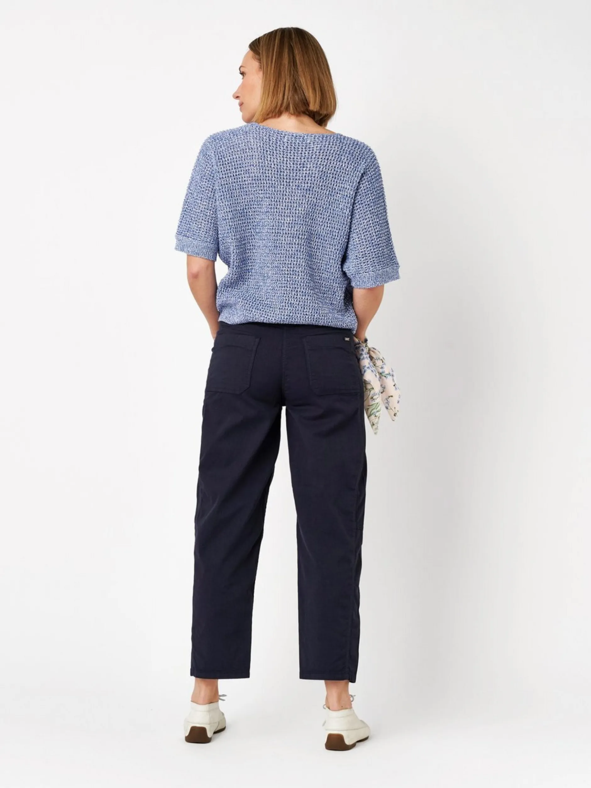 TONI Damen Hose - Liv Barrel in blau - Länge: mittel