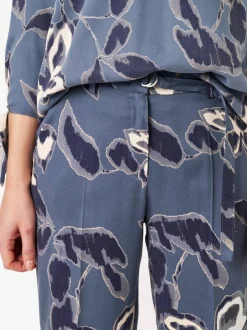 TONI Damen Hose - Luisa Wide in blau - Länge: lang