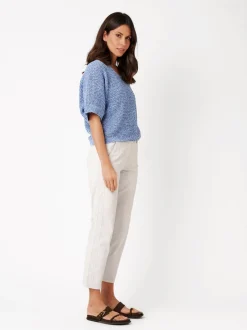 TONI Damen Hose - Sue 7/8 in grau - Länge: mittel
