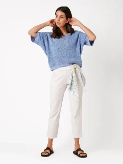 TONI Damen Hose - Sue 7/8 in grau - Länge: mittel