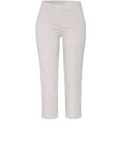 TONI Damen Hose - Sue 3/4 in grau - Länge: mittel
