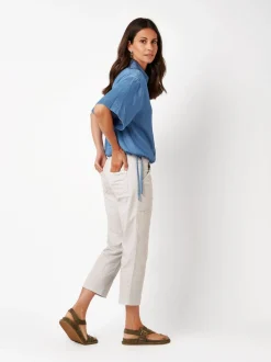 TONI Damen Hose - Sue 3/4 in grau - Länge: mittel