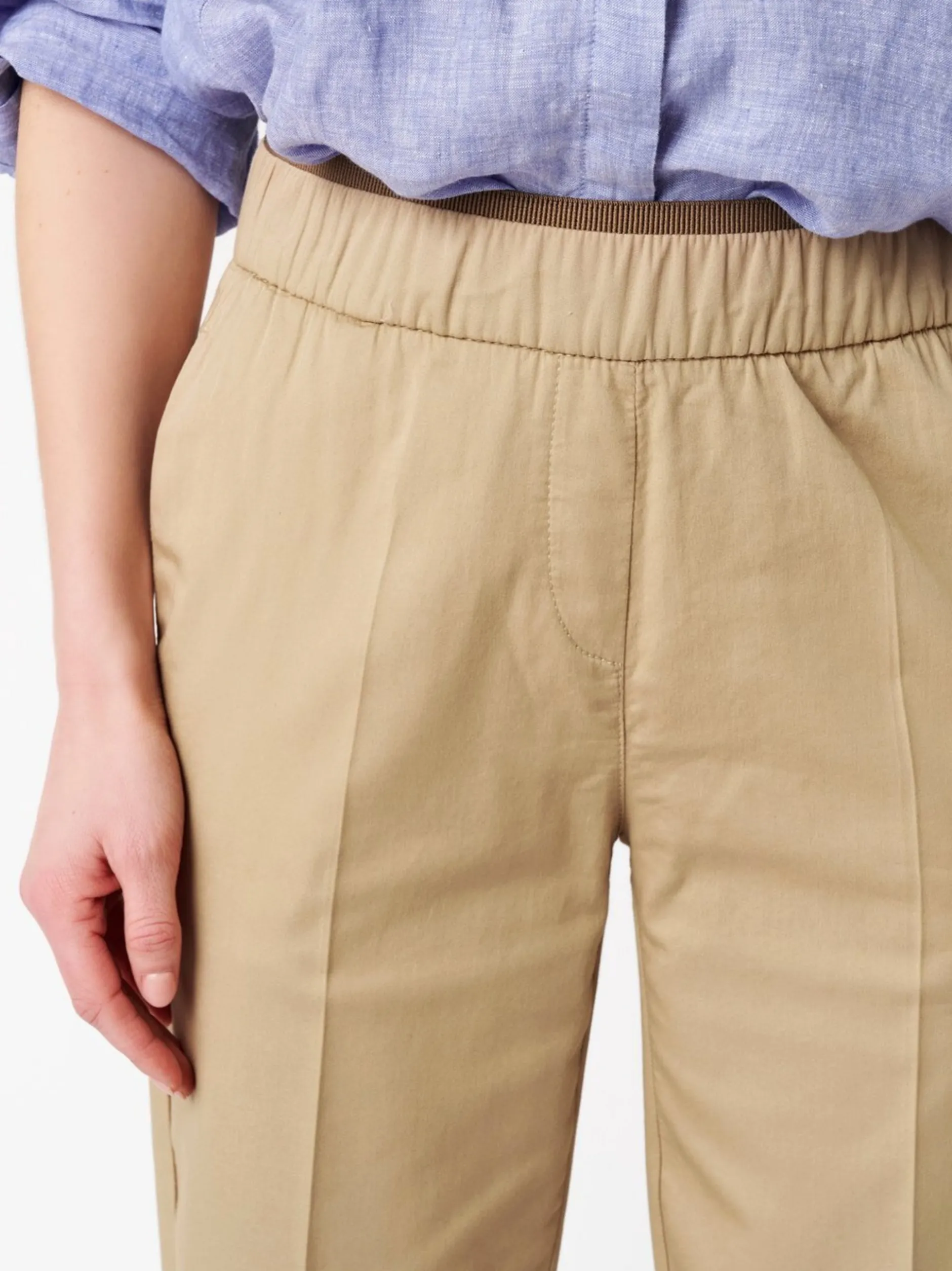 TONI Damen Hose - Sue Wide in braun - Länge: lang