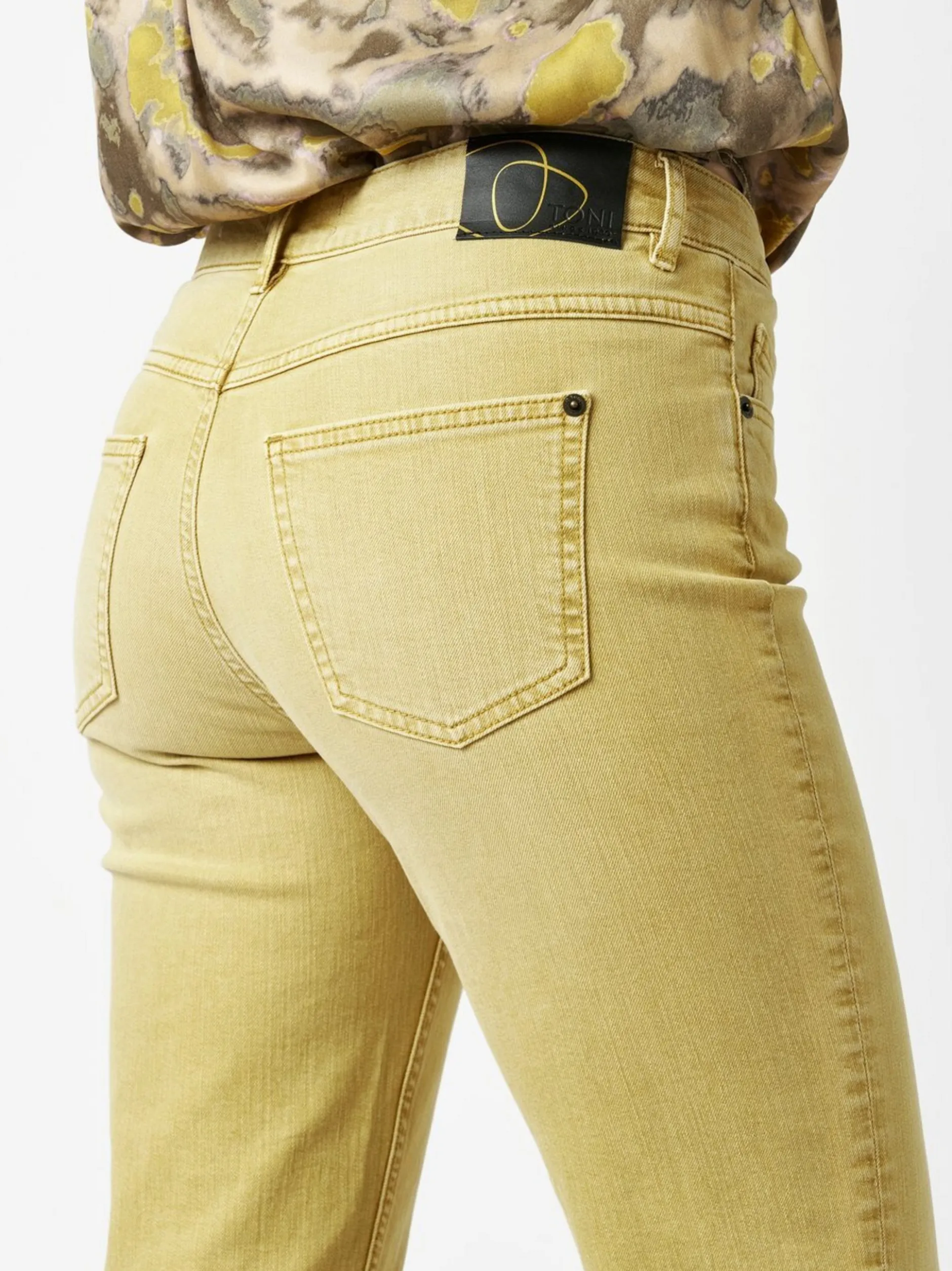 TONI Damen Jeans - Ella in gelb - Länge: mittel