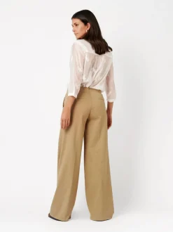 TONI Damen Jeans - Jenny Wide in braun - Länge: lang
