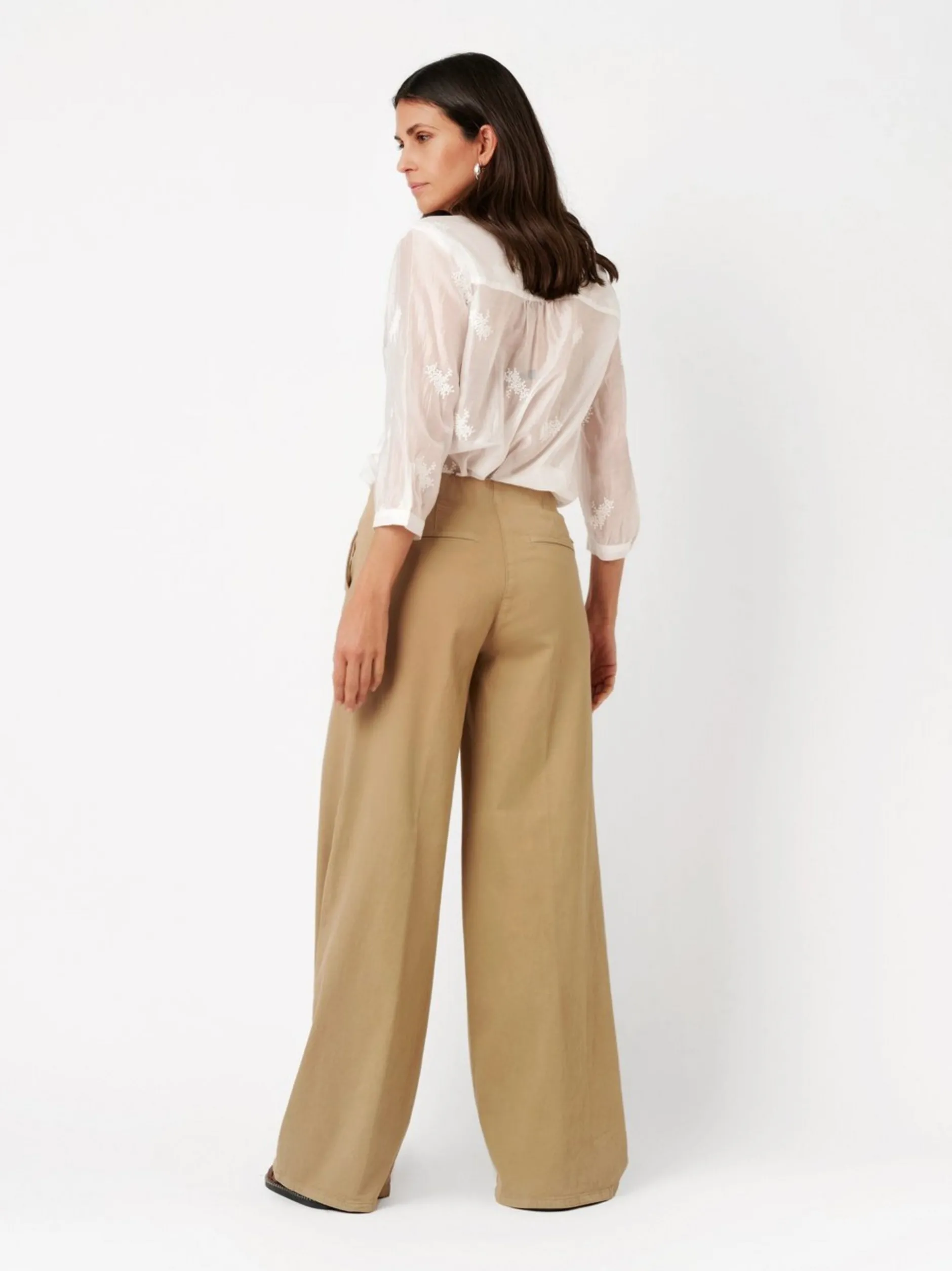 TONI Damen Jeans - Jenny Wide in braun - Länge: lang