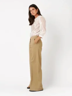 TONI Damen Jeans - Jenny Wide in braun - Länge: lang