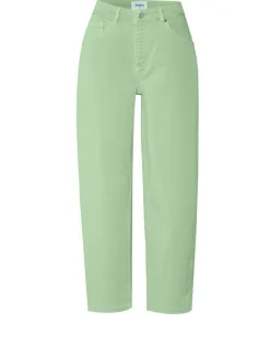 TONI Damen Jeans - Liv Barrel in grün - Länge: mittel