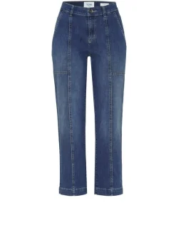 TONI Damen Jeans - Liv 7/8 in blau - Länge: mittel