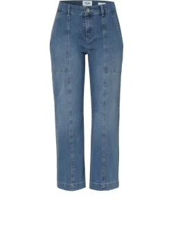 TONI Damen Jeans - Liv 7/8 in blau - Länge: mittel