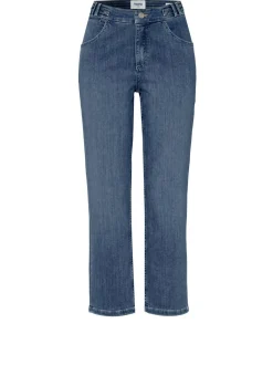 TONI Damen Jeans - Liv 7/8 in medium stone