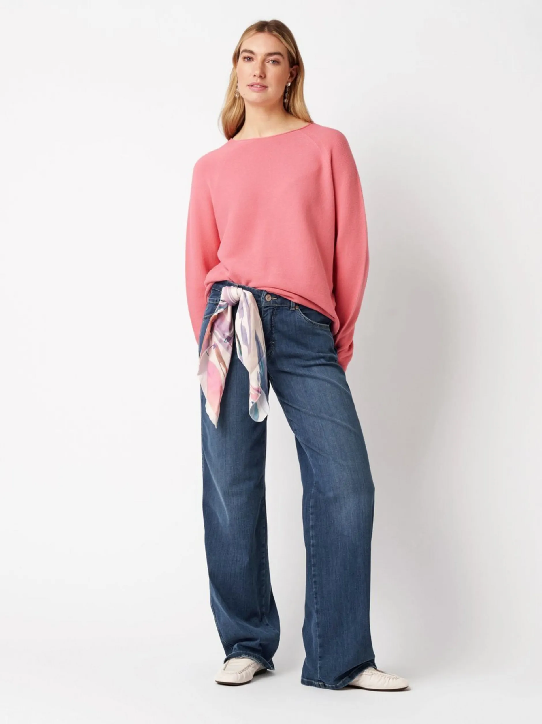 TONI Damen Jeans - Liv Wide in blau - Länge: lang