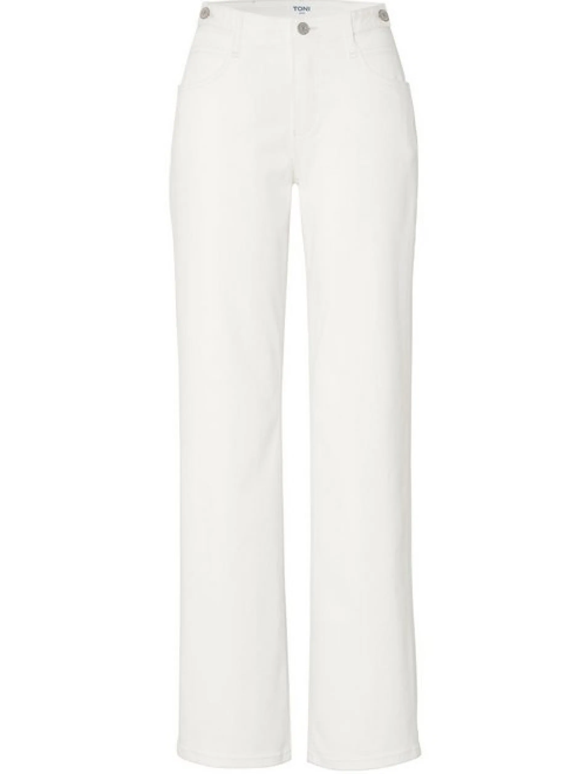 TONI Damen Jeans - Liv Wide in weiß - Länge: lang