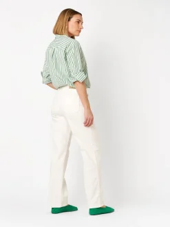 TONI Damen Jeans - Liv Wide in weiß - Länge: lang